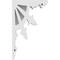 Ekena Millwork Riley Architectural Grade PVC Corbel, 1 7/8"W X 6"D X 10"H CORP01X06X10RL - alternate 2